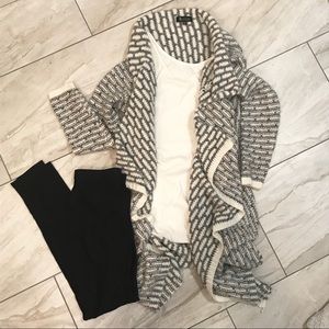 Cozy Knit Open Front Cardigan